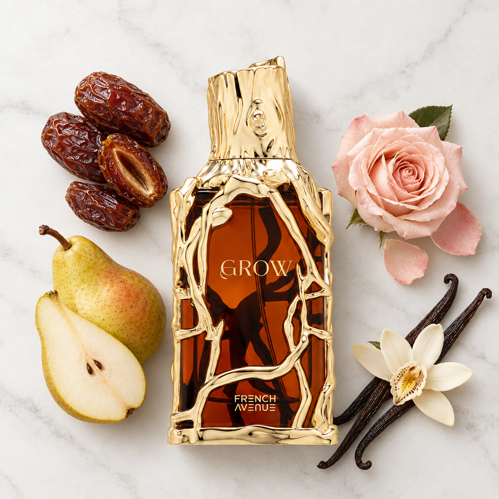French Avenue Grow with fragrance notes