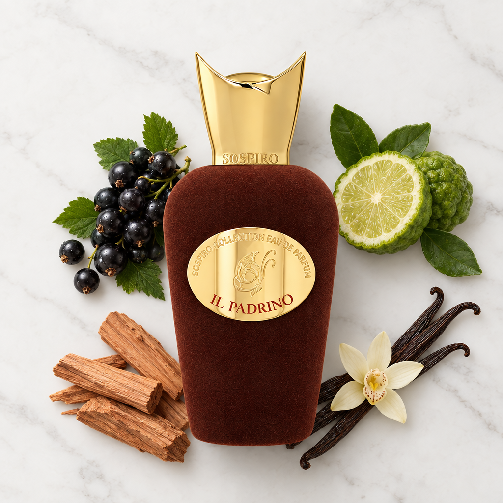 Sospiro Il Padrino with fragrance notes