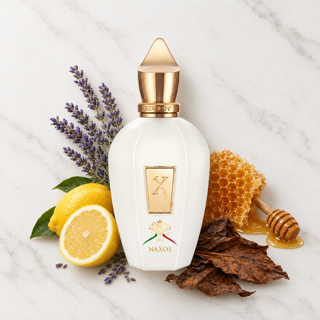 Xerjoff Naxos with fragrance notes