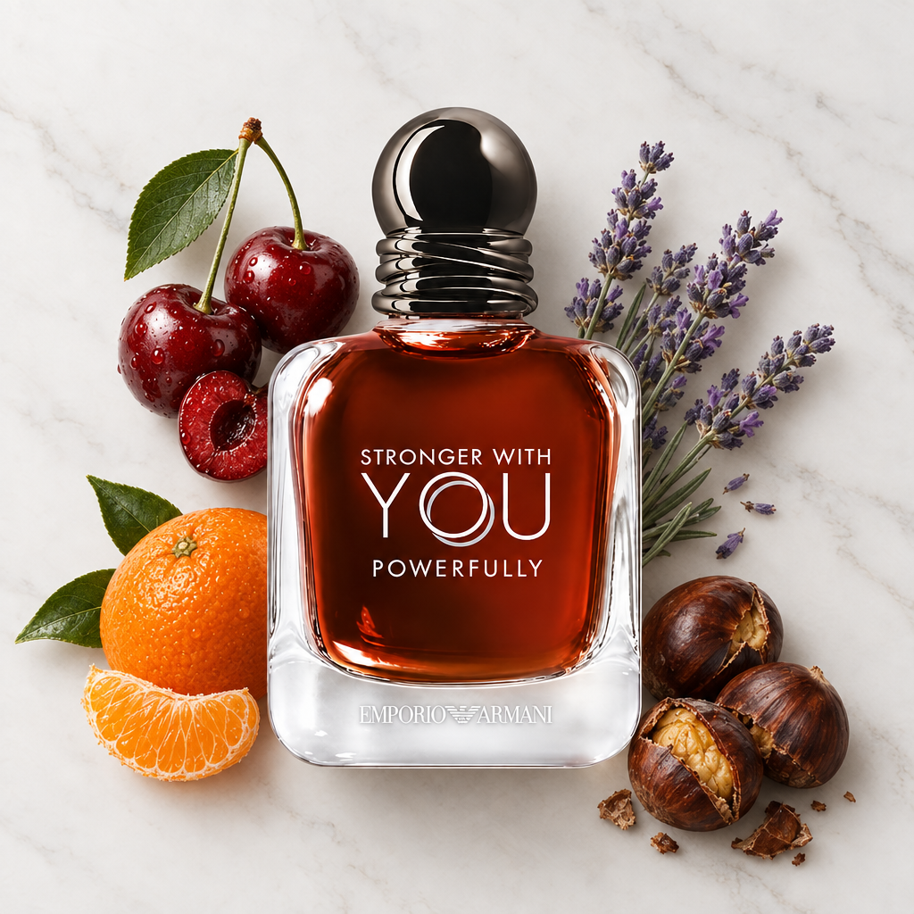 Emporio Armani Stronger With You Powerfully with fragrance notes