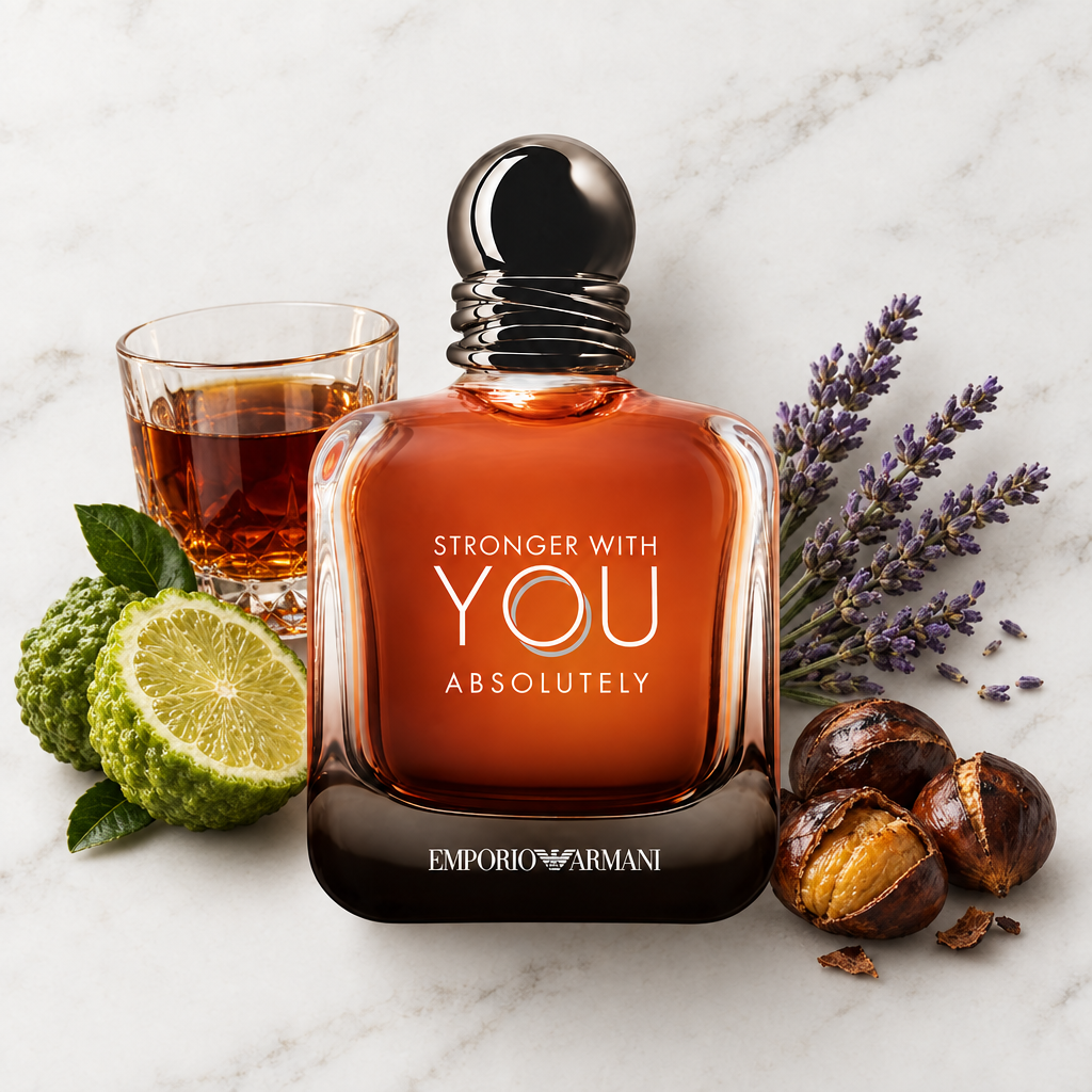 Emporio Armani Stronger With You Absolutely with fragrance notes