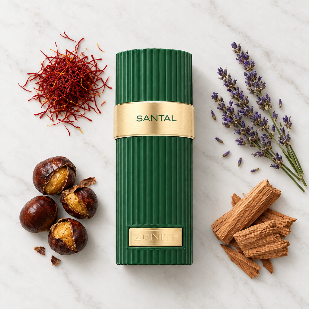 French Avenue Zenith Santal with fragrance notes
