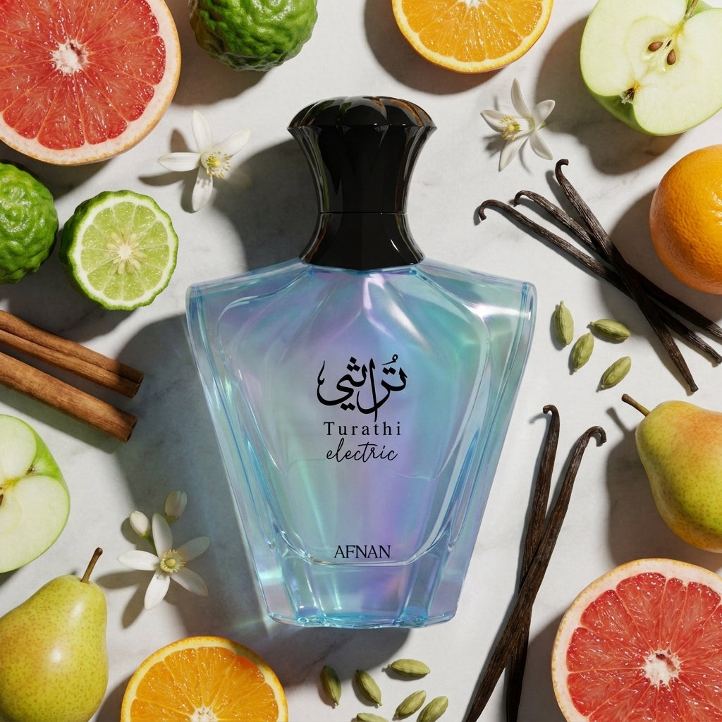 Afnan Turathi Electric EDP fragrance notes